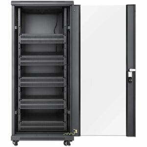 Gabinete 19"" Pro Line con extractores de aire, 27U, Frente de 600 mm, unidad de ventilación con dos extractores de aire i