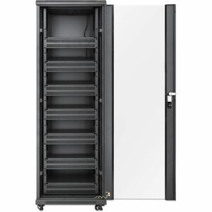 Gabinete 19"" Pro Line con extractores de aire, 38U, Frente de 600 mm, unidad de ventilación con dos extractores de aire i