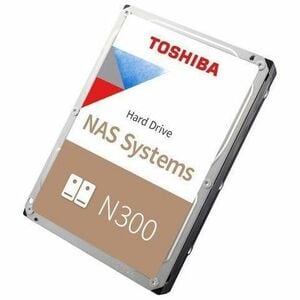 Toshiba N300 HDWG51EUZSVA 14 TB Hard Drive - 3.5" Internal - SATA (SATA/600) - Conventional Magnetic Recording (CMR) Metho