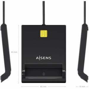 SMART CARD READER DNI BLACK 