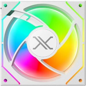 KIT VENTILADORES XZEAL XZ1115  3 VENTILADORES 120MM/ ARGB /BLANCO