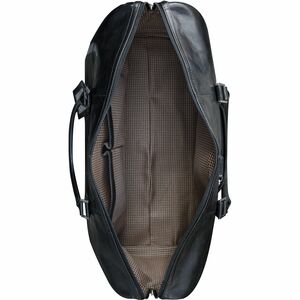 dbramante1928 ApS Kastrup 2 Carrying Case (Duffel) Travel Essential - Black - Full Grain Leather Body - Shoulder Strap, Ha