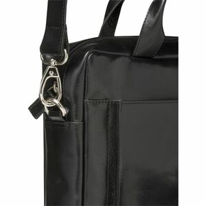 dbramante1928 ApS Amalienborg Carrying Case for 38.1 cm (15") Apple Notebook, MacBook - Black - Full Grain Leather Body - 