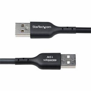 StarTech.com Cavo di Ricarica USB-A a USB-C da 4m - Cavetto di Carica Rapida USB Type-C da 3A, Cavo Dati USB 2.0 rivestito