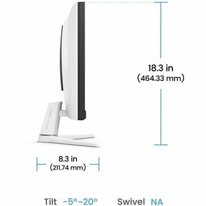 BenQ MOBIUZ EX271 27" Class Full HD Gaming LCD Monitor - 16:9 - 27" Viewable - In-plane Switching (IPS) Technology - 1920 