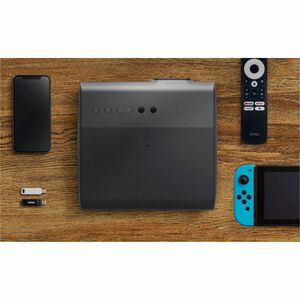 BenQ GP520 3D DLP Projector - 16:9 - Ceiling Mountable, Wall Mountable, Tabletop, Floor Mountable - Black - High Dynamic R