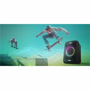 Panasonic SC-BMAX5 Portable Bluetooth Speaker System - 75 W RMS - Black - Battery Rechargeable - USB