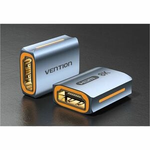 Vention AIU A/V Adapter - 1 x HDMI 2.1 Digital Audio/Video - Female - 1 x HDMI 2.1 Digital Audio/Video - Female - 7680 x 4