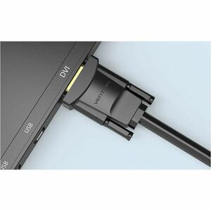 Vention EABB 2 m DVI/VGA Video Cable - Cable for Video Device, Notebook, Desktop Computer, Monitor, TV, Projector - First 