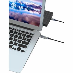 Vention CDPH0 Data Transfer Adapter - 1 x USB 3.0 Type A - Male - 1 x USB 3.1 (Gen 1) Type C - Female - Nickel Connector -