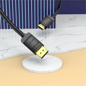 Vention HAD 1.50 m DisplayPort/HDMI A/V Cable - Cable for Audio/Video Device, Computer, Monitor, TV, Projector - First End