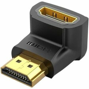 HDMI 90 DEGREE MALE TO FEMALE A DAPTER BLACK
