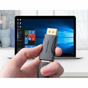 Vention HBOB0 A/V Adapter - 1 x Displayport Digital Audio/Video - Male - 1 x HDMI Digital Audio/Video - Male - 1920 x 1080