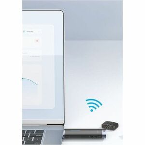 Vention Video Extender Transmitter/Receiver - Wireless - 40 m Range - 2 x USB - 1080p - Full HD - Display, Computer, Noteb