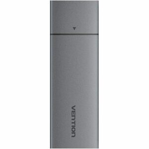 Vention KPGH0 Drive Enclosure PCI Express NVMe, M.2 - USB 3.1 (Gen 2) Type C Host Interface - UASP Support Portable - Grey