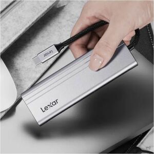 Lexar H31 USB Type C Docking Station for Monitor, Notebook, Smartphone, Workstation - Charging Capability - Memory Card Re