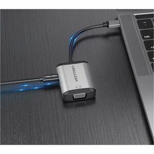 Vention TFAHB USB Type C Docking Station for U Disk, Notebook, Hard Drive, Smartphone, Monitor, TV, Projector - Charging C