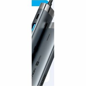 Vention TGM USB Type C Docking Station for Mouse, Smartphone, Hard Drive, Monitor, Memory Card Reader, Flash Drive - Charg