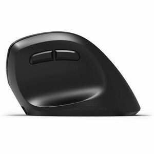 Port Connect ERGO Mouse - Bluetooth/Radio Frequency - USB Type A, USB Type C - Optical - 5 Button(s) - Black - Wireless - 