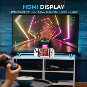 Sabrent USB Type-C 6-Port Docking Station - for Display Screen, Keyboard, Mouse, Flash Drive, Smartphone, Tablet, Notebook