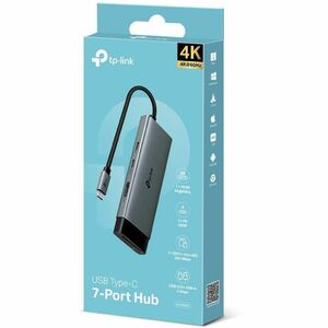 TP-Link UH7020C USB-Typ C Docking Station für Desktop-PC, Tablet-PC, Smartphone, Notebook - Ladefunktion - Speicherkartenl