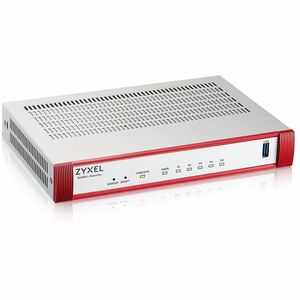 ZYXEL USG FLEX 50H Network Security/Firewall Appliance - Intrusion Prevention - 5 Port - 1000Base-T - Gigabit Ethernet - 1