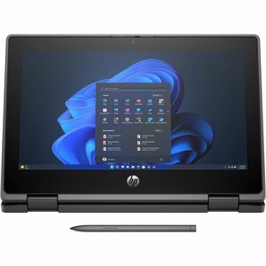 HP Fortis Flip G1i 11.6" Touchscreen Convertible 2 in 1 Notebook - HD - Intel N-Series N150 - 8 GB - 128 GB Flash Memory -