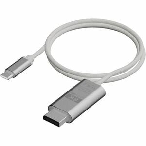 LinQ ProCable 2 m DisplayPort/USB-C A/V Cable - Cable for Mobile Device, Notebook, Computer, Display - First End: 1 x Disp