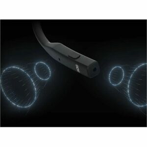 Shokz OpenMeet Wireless Open-ear, Over-the-head, On-ear, Over-the-ear Stereo Headset - Black - Binaural - Supra-aural - 29