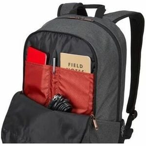 Case Logic Era ERABP-116 Carrying Case (Backpack) for 26.7 cm (10.5") to 39.6 cm (15.6") PC, Notebook - Obsidian - Polyest