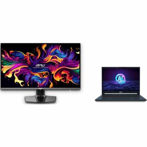 MSI MPG 322URX QD-OLED UHD 240Hz 32 inch Gaming Monitor - Quantum Dot - Adaptive Sync - True Black HDR 400 - Anti-glare Na