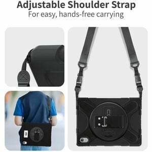 CODi Rugged iPad 11" (A16)/iPad 10.9" (10th Generation) Case w/ Integrated Screen Protector - Drop Resistant & Shock Absor