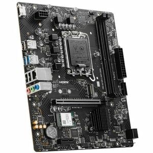 MSI Pro H610M-S DDR4 WIFI Gaming Desktop Motherboard - Intel H610 Chipset - Socket LGA-1700 - Micro ATX - Pentium Gold, Ce
