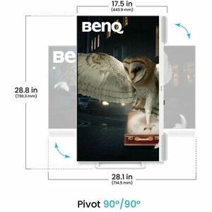 BenQ EW3290U 32" Class 4K UHD LCD Monitor - 16:9 - 80 cm (31.5") Viewable - 3840 x 2160 - 5 ms - 60 Hz Refresh Rate - HDMI