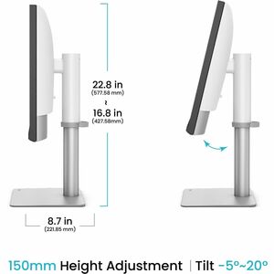 BenQ PD2730S 27" Class 5K UHD LED Monitor - 16:9 - Grey - 68.6 cm (27") Viewable - In-plane Switching (IPS) Technology - L
