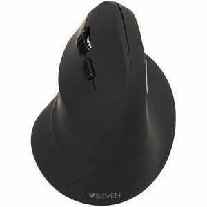 V7 MW400L Mouse - Radio Frequency - USB - Optical - 6 Button(s) - Black - Wireless - 6.10 m - 2.40 GHz - 1600 dpi - Scroll