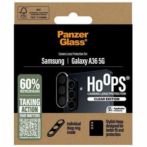 PanzerGlass Hoops Camera Lens Protector - Transparent - Plastic