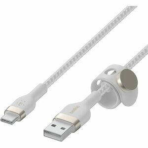 Belkin BOOST↑CHARGE PRO Flex Charging Cable - 1 m - For Mobile Phone, Smartphone, Tablet, iPad, iPad Air, iPad Pro, iPad m
