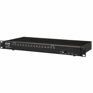Tripp Lite series B024-DPU16 KVM Switchbox - TAA Compliant - 16 Computer(s) - 4K - 4096 x 2160 - 50 Hz, 60 Hz - 18 x USB -