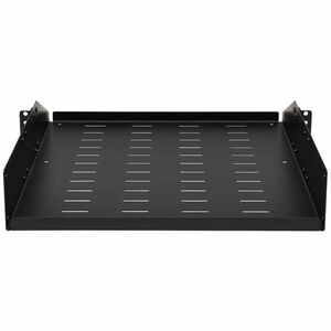 Tripp Lite series SmartRack SRSHELF2PUNIV 2U Rack-mountable Rack Shelf for Data Center, Server, LAN Switch - Black Powder 