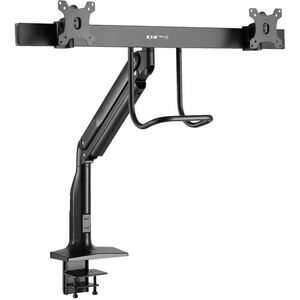 Tripp Lite series Safe-IT DMPDD1735AM Clamp Mount for Monitor, Interactive Display - Black - 2 Display(s) Supported - 43.2