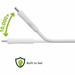 dbramante1928 ApS re-charge Pro 1.20 m USB-C/USB-A Data Transfer Cable - 30 / Carton - White