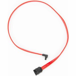 Rocstor 18in SATA to Left Angle SATA Cable - 1.50 ft SATA Data Transfer Cable for Workstation, Computer Case, Hard Drive, 