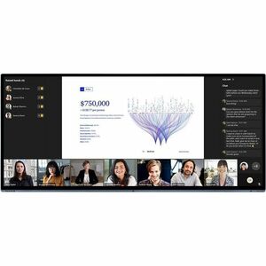 MaxHub UW105NA 5K LCD Collaboration Display - Cortex A76 + A55 - 8 GB - Touchscreen - 21:9 Aspect Ratio - 5120 x 2160 - Di
