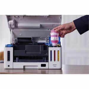 Canon GX6120 Wired & Wireless MegaTank Inkjet Multifunction Printer - Color - Copier/Printer/Scanner - 1200 x 600 dpi Prin