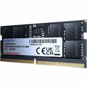 Módulo RAM Adata AD5S560032G-S para Computador, Portátil - 32GB (1 x 32GB) - DDR5-5600/PC5-44800 DDR5 SDRAM - 5600MHz - CL