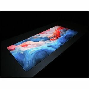 CHERRY XTRFY GP5 Extra Large Gaming Mouse Pad - 400 mm x 920 mm x 3 mm Dimension - Blue - Rubber - Fray Resistant, Peel Re