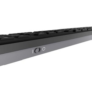 Tastiera CHERRY STREAM - Wireless Connettività - USB Tipo A Interfaccia - Inglese (US) - Nero - SX Keyswitch - 10 m - 2,40