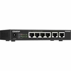 QNAP QSW-2104-2T-R2 6 Ports Ethernet Switch - 2.5 Gigabit Ethernet, 10 Gigabit Ethernet - 2.5GBase-T, 10GBase-T - 2 Layer 