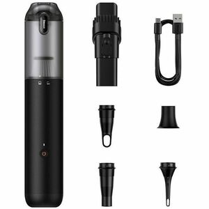 Aspirapolvere portatile Baseus A3 Lite senza filo - Nero - Strumento per fessure - 500 - Batteria - Batteria ricaricabile 